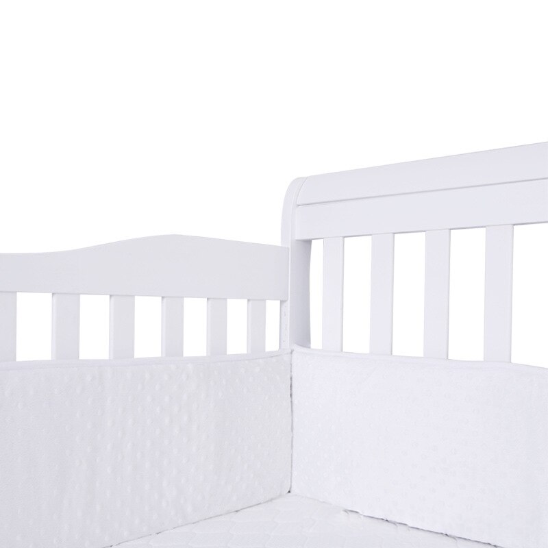 Baby Bed Bumper Katoen Pasgeboren Lichtgewicht Anti-Collision Bescherming Kussen Kussen Wieg Bumper Baby Kamer Decor Baby Beddengoed