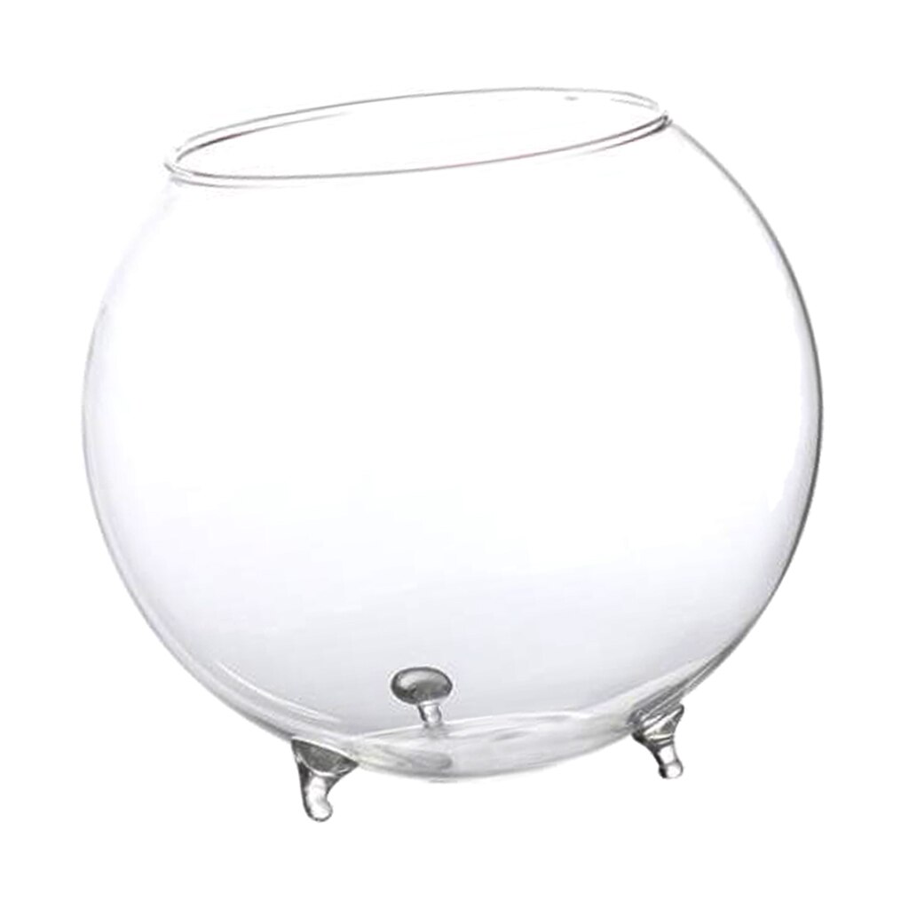 Clear Glass Flower Hydroponic Vase Micro DIY Landscape Terrarium Bottle Tabletop Mini Fish Tank Air Plants Hydroponic Pot