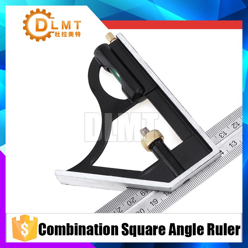 Escuadra de combinación multifunción de 300mm, acero inoxidable, Ángulo Cuadrado, Rulerprofessional, combinación de herramientas de carpintero