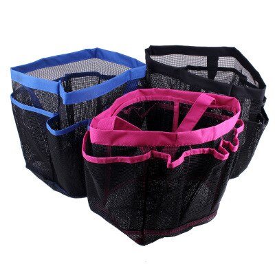 Bathroom Shower Caddy multifunction Oxford Mesh 8 pocket shower caddy cloth storage box newest Bath Caddy hand bath organizer