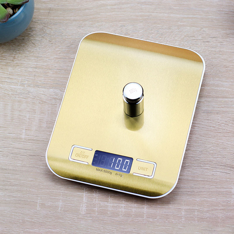 Digital Kitchen Scale, LCD Display 1g/0.1oz Precise Stainless Steel Food Scale for Cooking Baking weighing Scales Electronic
