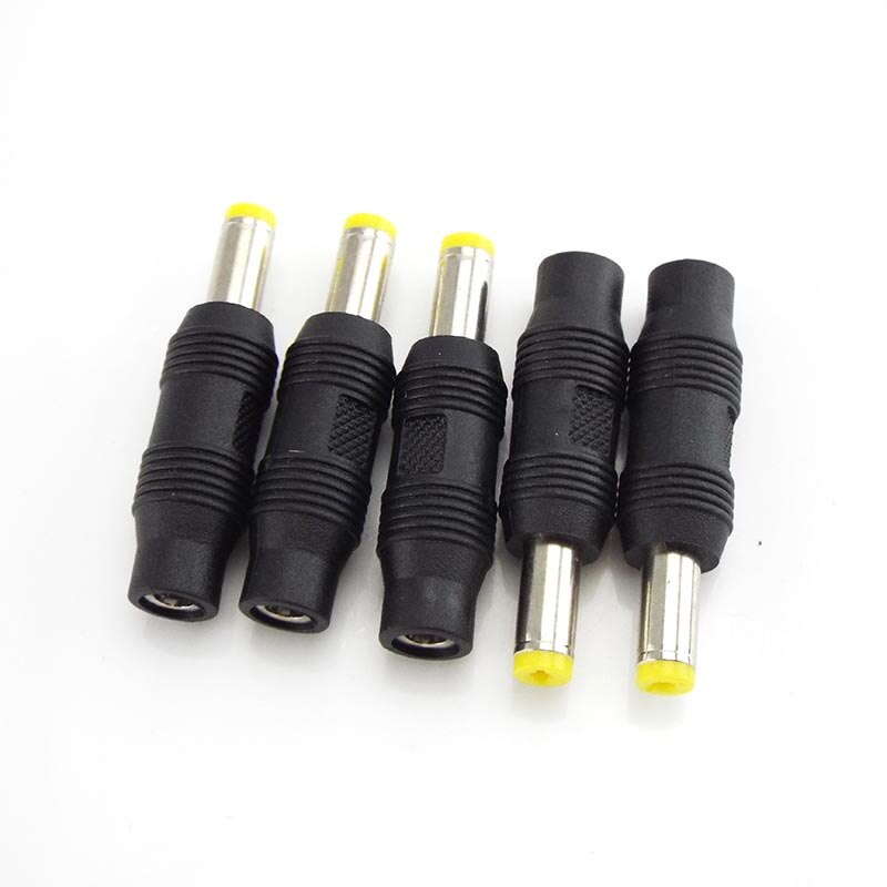 DC Adapter Stecker m/m f/m 6,5mm 5,5X2,1mm 2,5mm 3,5mm 1,35mm PC weiblichen zu männlichen weibliche Tablette Energie Adapter Jack stecker