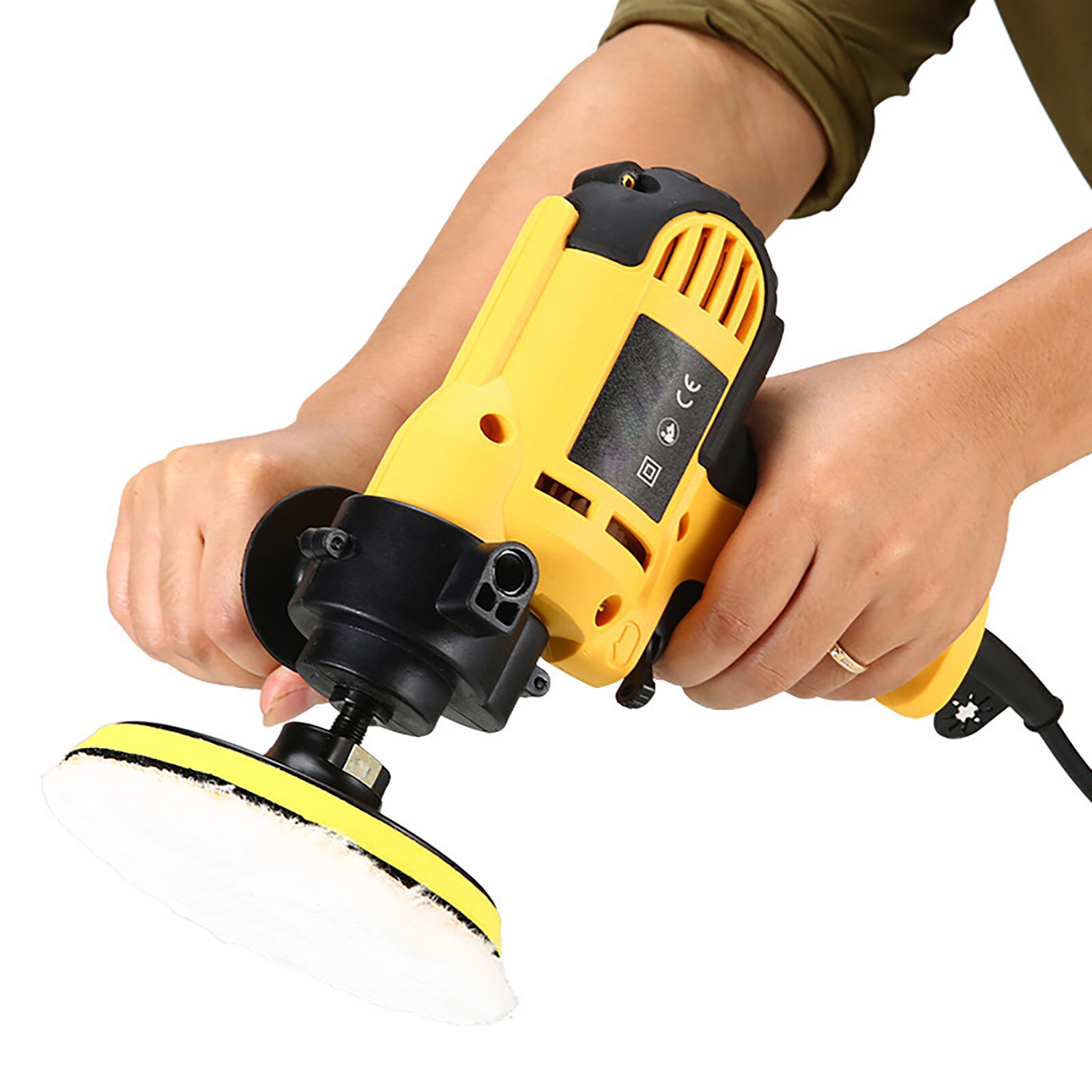 Dual Action Car Polisher DA Car Polishing Machine Car Air Orbital Sander Drill Head Car Supply Car Accessory