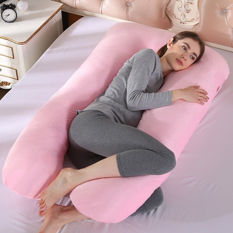 Bubble Kiss Pregnant Pillow Pure Cotton Home Pillow U-Shaped Body Pillow Pregnancy Pillow Maternity Lumbar Pad Bedding Cushion: 6