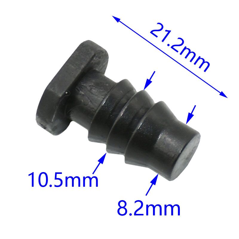 8/11 garden hose plug end connectors irrigation plug water seal 3/8" Closure stopper fittings irrigation drip stopper 10 pcs