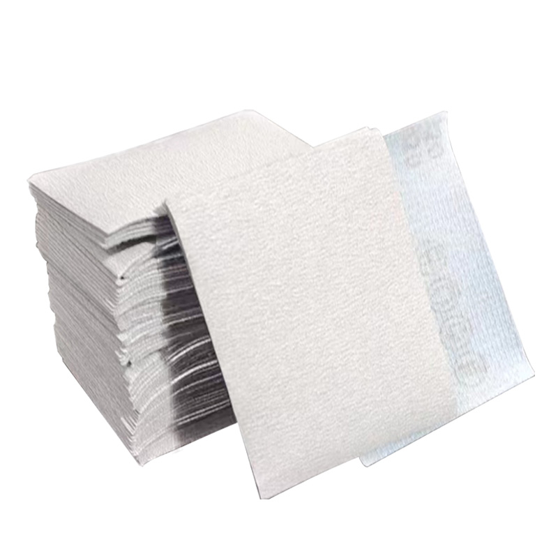 20Stck 75x 100mm Quadratischen Sandpapier Streugut Beflockung Sand Papier Spezielle Rabatt Schleif Stein Schleifer Für Auto Farbe Holz polnischen Werkzeuge