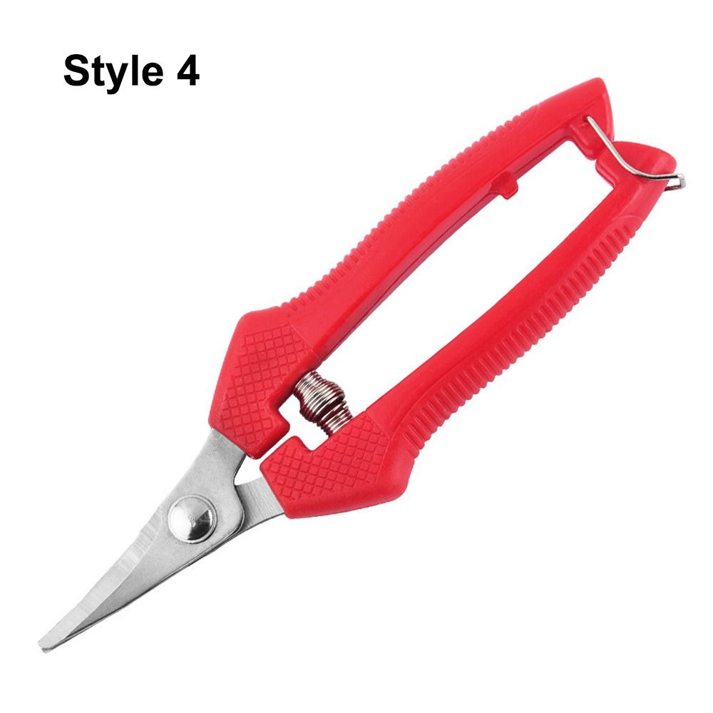 Tijeras para floristería, herramienta para podar árboles, podadora manual de jardinería, tijeras de jardín, recortadora de hojas, tijeras de podar rectas con micropunta, 1 Uds.: Plata