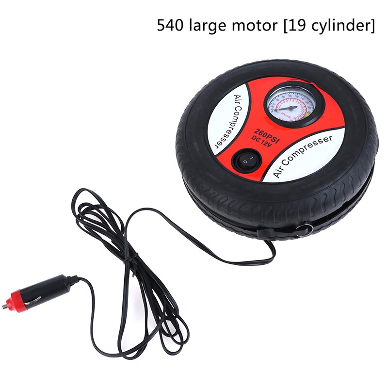 1PC DC 12V Car Air Compressor Heavy Duty Digital Tire Inflator Auto Tyre Pump: A2