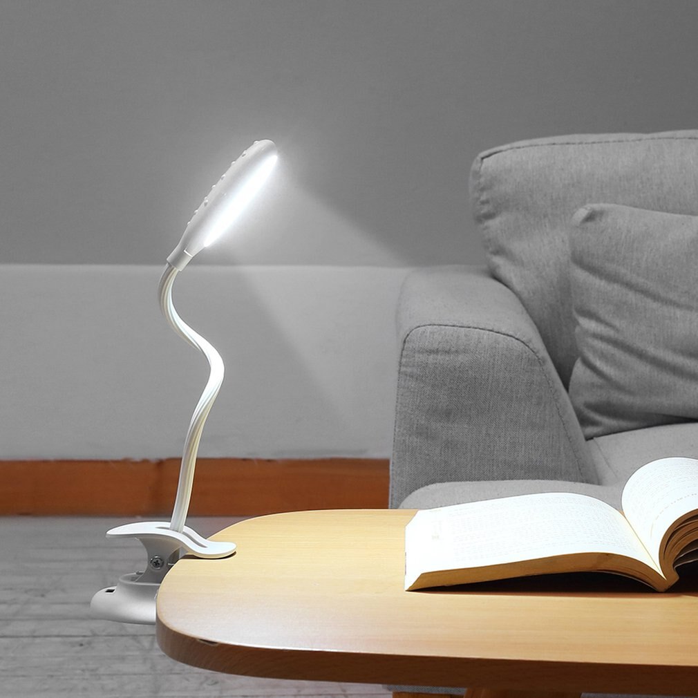 Pince multifonctionnelle lampe de Table Cactus pince Led éclairage de lecture téléphone portable charge d'urgence lampe de Table créative