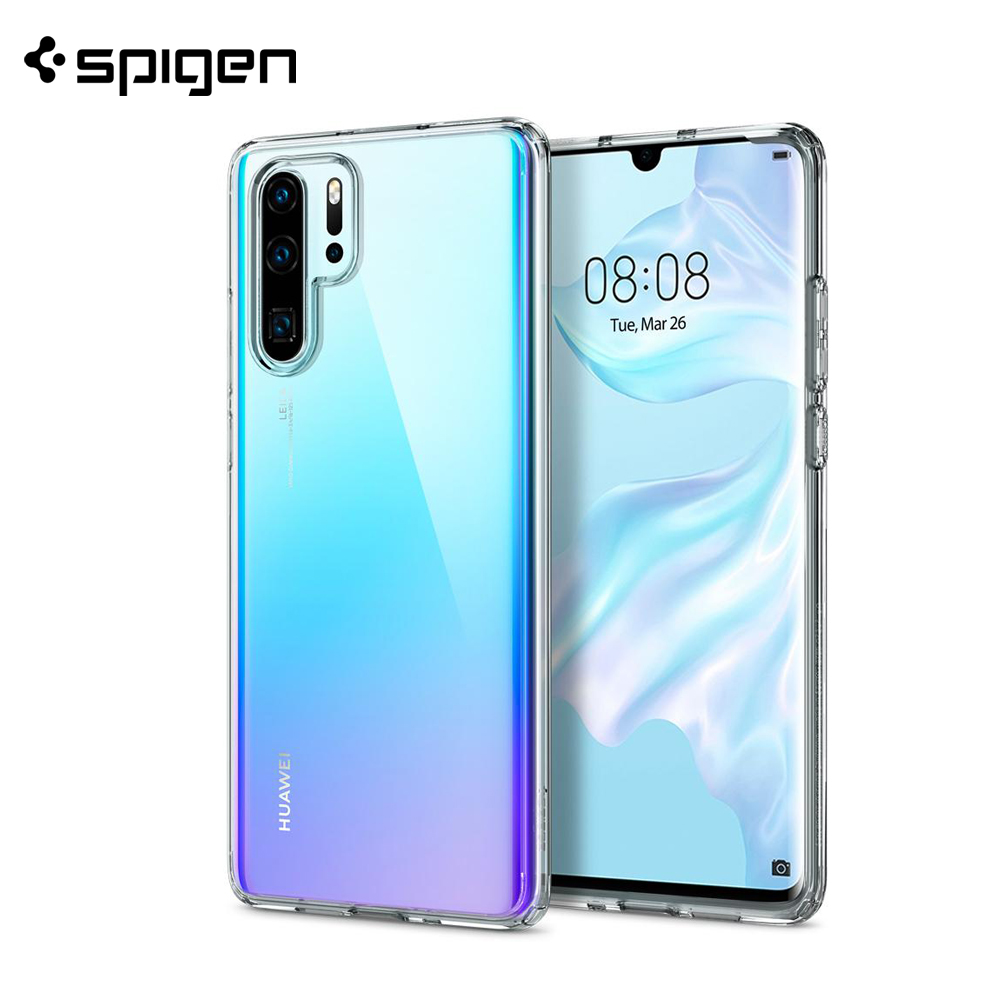 100% Originele Spigen Huawei P30 Pro/P30 Case Ultra Hybrid Clear Hard Panel Flexibele Bumper Hybrid Gevallen