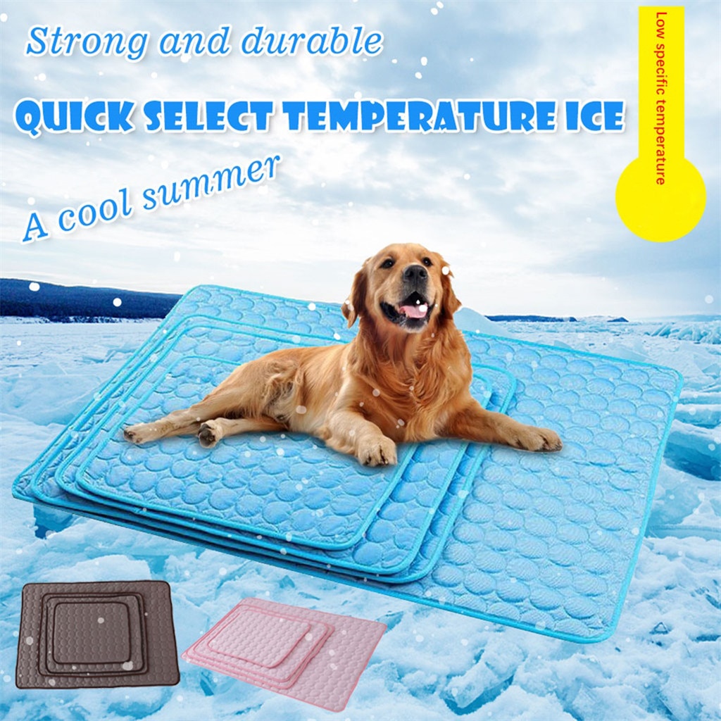 Hond Koel Mat Cooling Pad Mat Honden Kat Deken Sofa Ademende Pet Dog Bed Zomer Wasbare Voor Small Medium Large honden Auto # T1P