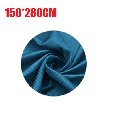 150*280CM bambini adulti cotone all&#39;aperto altalena coperta amaca coccole fino a terapia sensoriale bambino morbido elastico pacco altalena costante: Dark blue 150