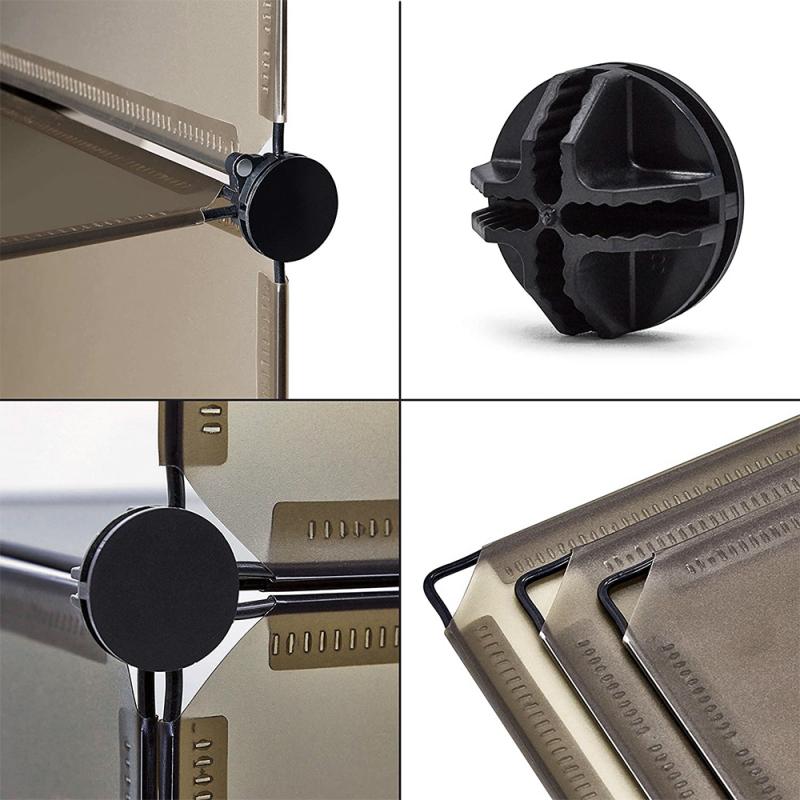 Fast Ship DIY Plastic Fold Portable Storage Furniture Wardrobe Cabinet Bedroom Furniture Wardrobe Closet Shelf HWC