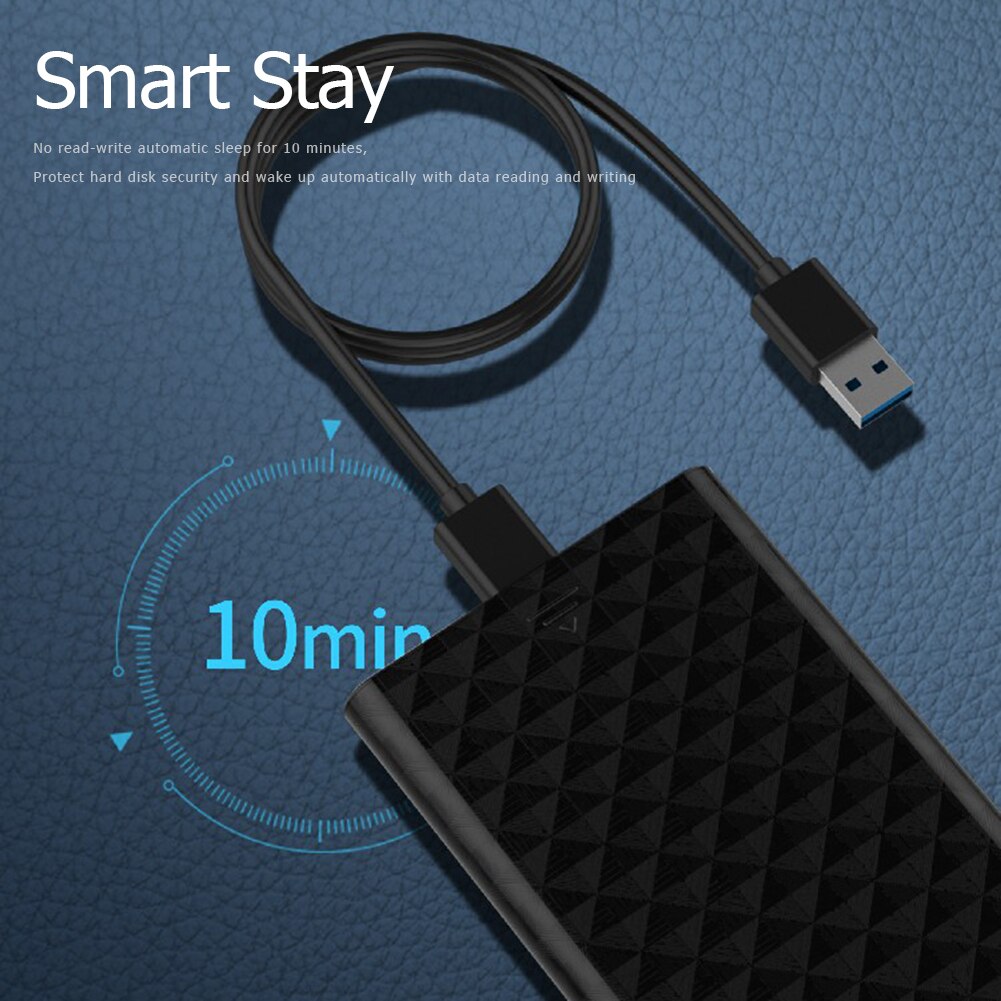 Lenovo ulkoinen hdd-kotelo ssd-kotelo kovalevy 2.5 tuuman sata usb 3.0 kannettavaan kiintolevy ulkoinen kotelo kannettava sovitin