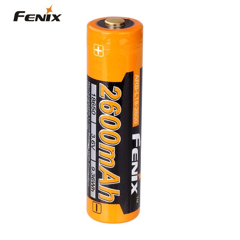 Fenix ARB-L18-2600 3.6 V 18650 2600 mAh Oplaadbare Li-Ion Batterij