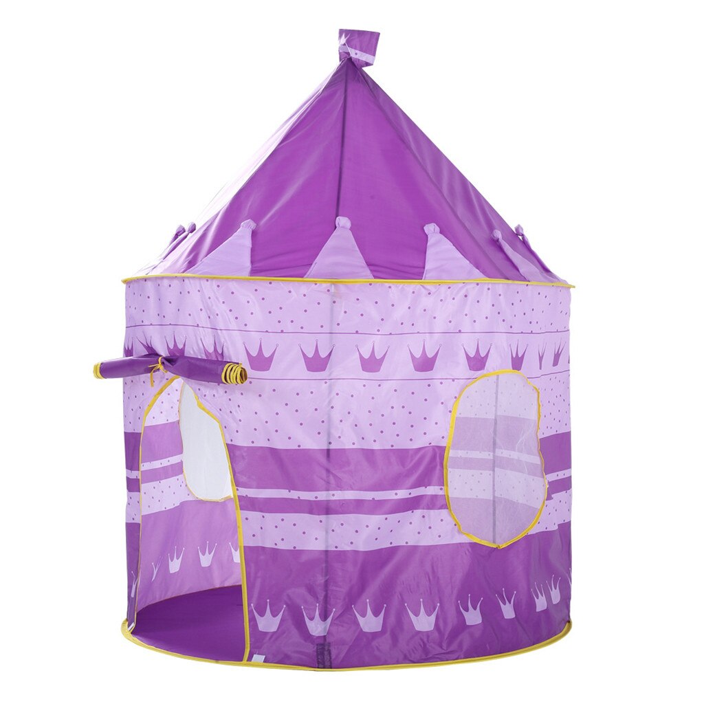 Folding Children Kids Princess Playhouse Tent Tunnel Indoor Outdoor for Boys Girls Parent-Child Activities Tent Camping T6#