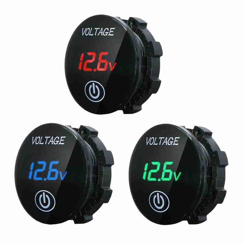 Dc 12V-24V Led Panel Digital Voltage Volt Meter