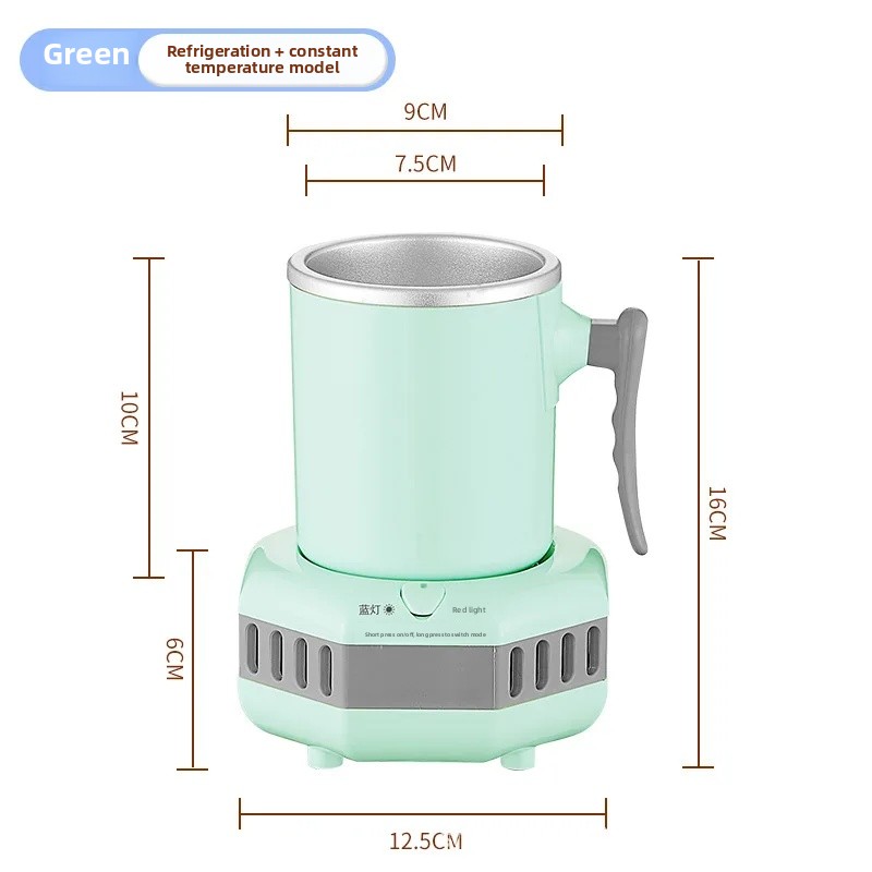 Quick Cooling Cup Beverage Physical Cooling Ice Making Heating Office Desktop Cold And Dual Purpose Rapid Cooling Cup: PURPLE / Three Jars