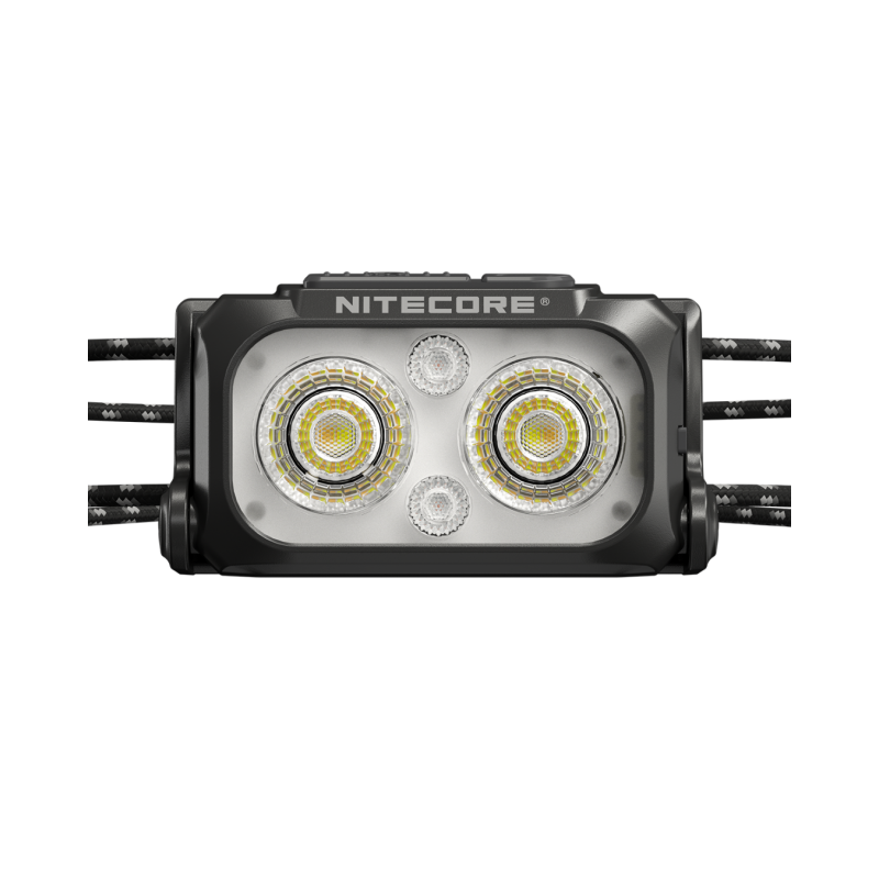 Nitecore  nu25 mct dobbeltstrålende usb-c genopladelig pandelampe 400 lumen indbygget -in 700 mah batteri spotlight + projektør
