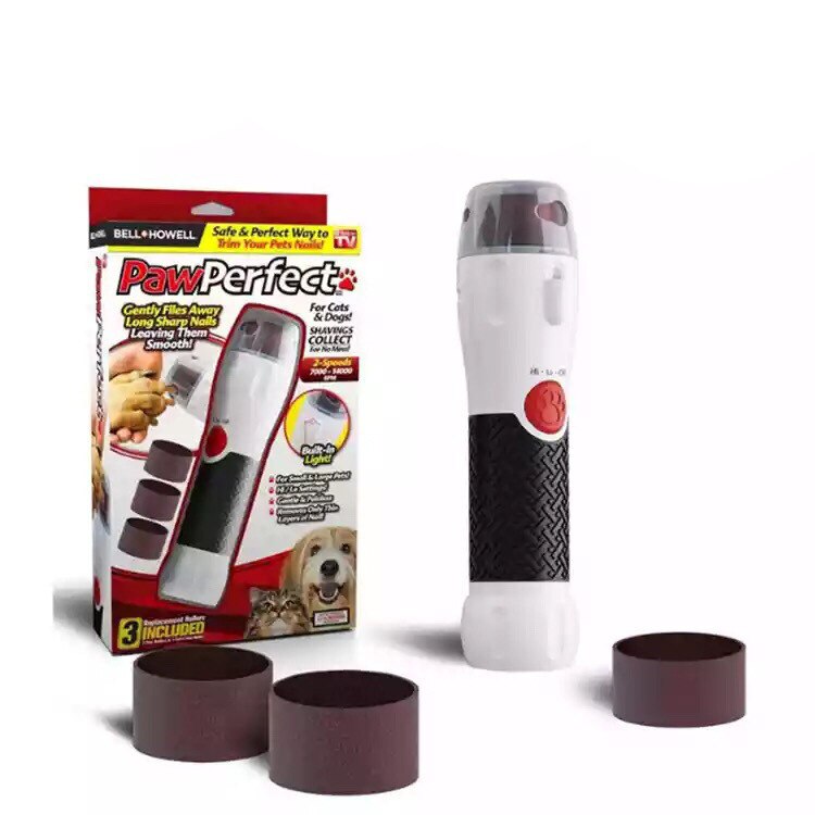 Pet Nail Clipper Electric Painless Dogs Cats Paw Nail Trimmer Cut Pets Nail Grinder Claw Grooming Products Scissors