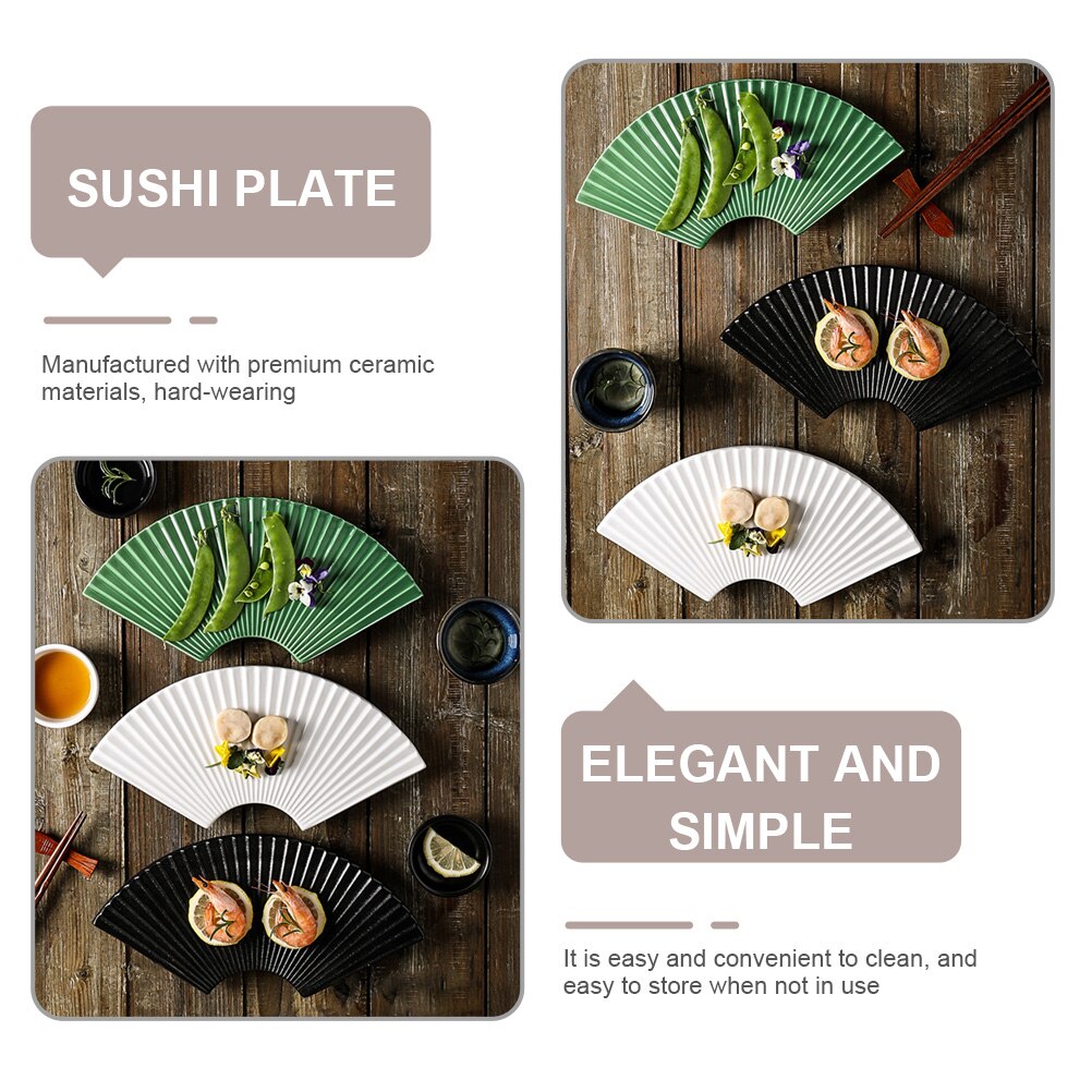 Sushi Display Tray Japanese Style Sushi Serving Plate Practical Food Dish