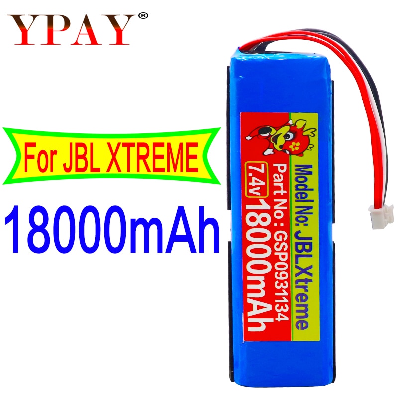 Hoge Capaciteit 18000 Mah 37.0Wh Batterij Voor Jbl Xtreme Xtreme GSP0931134 Batterie Tracking Nummer