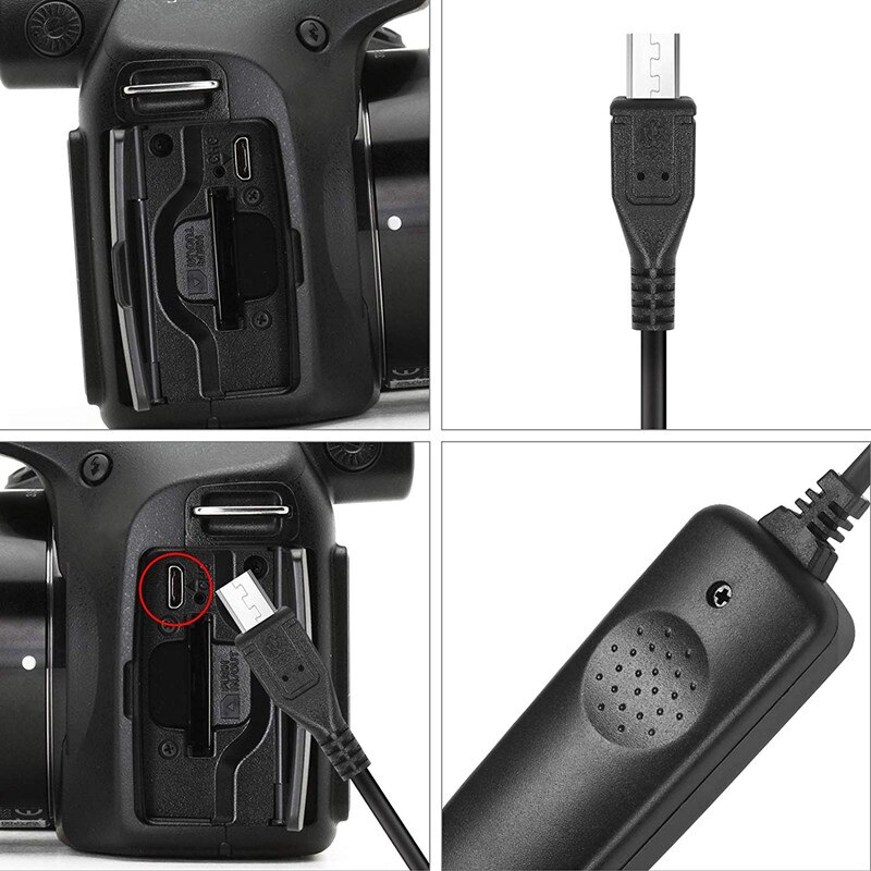 RM-VPR1 Remote Shutter Release Control Cable For Sony A6500 A6000 A5100 A68 A58 A7s A3000 HX400 RX10 RX100V M5 M6 NEX-3N