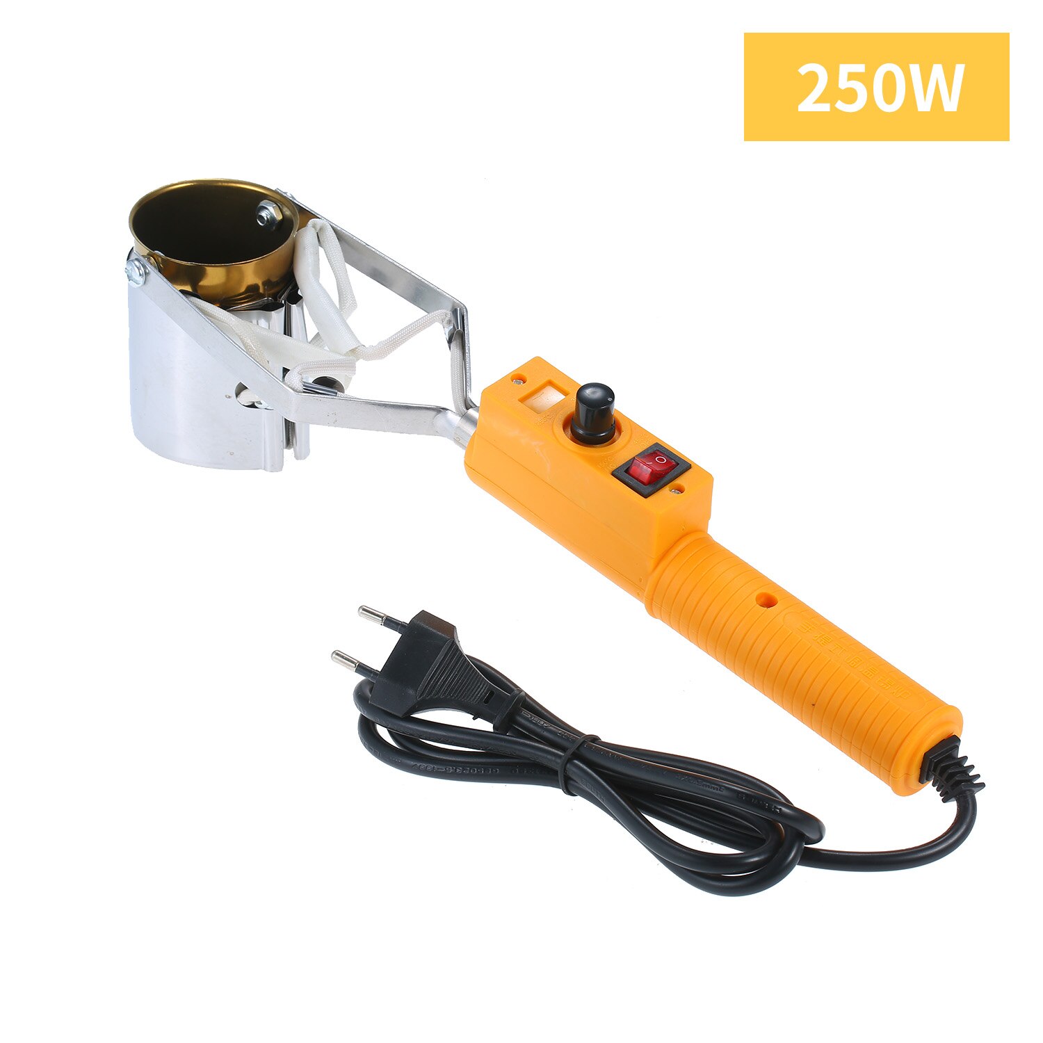 Bärbar 150w/250w/380w tennpott tennugn lödkanna tenn smältugn justerbar temperatur avlödningsbadverktyg: 98-b 250w