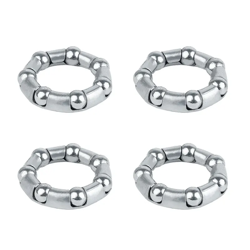 4 Stuks Fiets Kogellager Retainer Voor Trapas Crank Headset Vork Hub 1/4 1/8 3/8 3/16 5/16 5/32-Inch 5 Mm 6 Mm