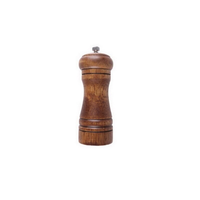 Manual Pepper Mill Oak Wood Salt And Pepper Mill 5 "8" 10 " Multi-purpose Grinder Grinder Kitchen Tool Cooking Accessories: 5 inch