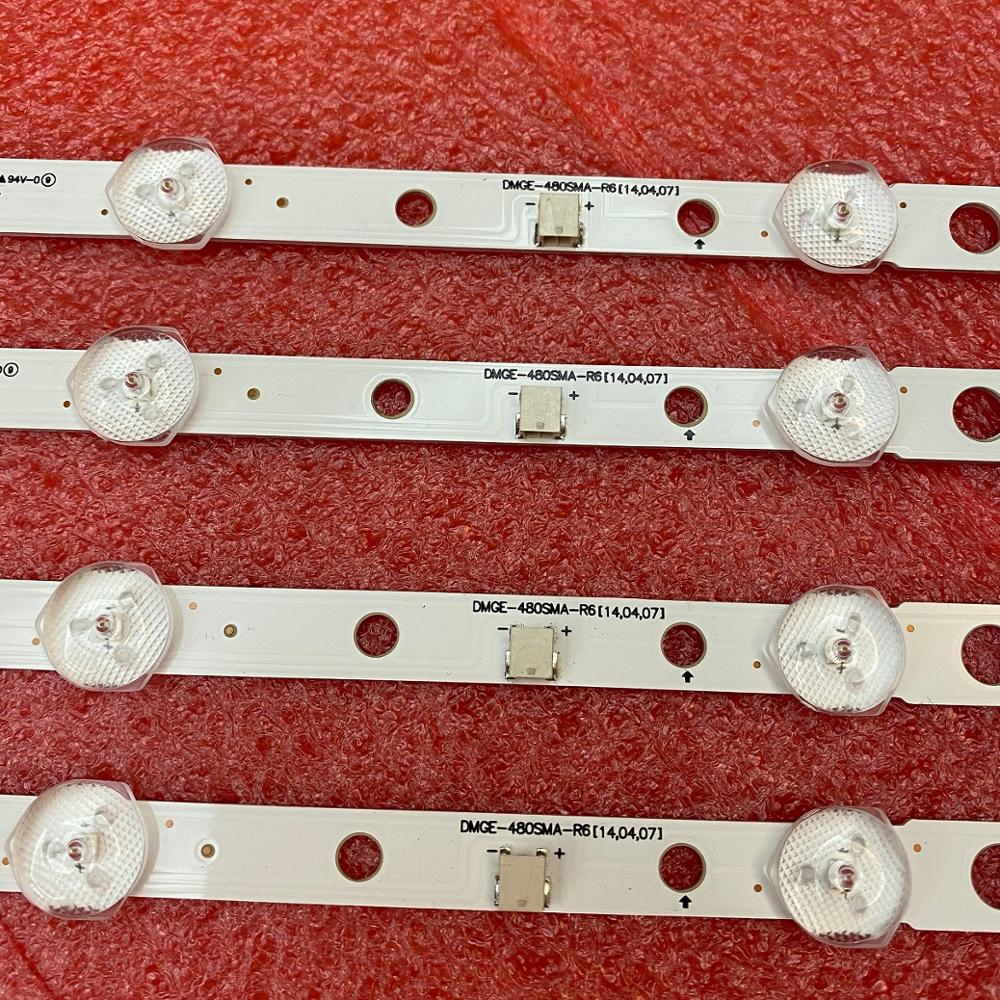 8 PCS LED Backlight Strip For SAMSUNG_2014SVS_48_MEGA_3228_L+R UE48H5003 UE48H4200 UE48H4203 HG48EC460 DMGE-480SMA-R6 R1 480SMB