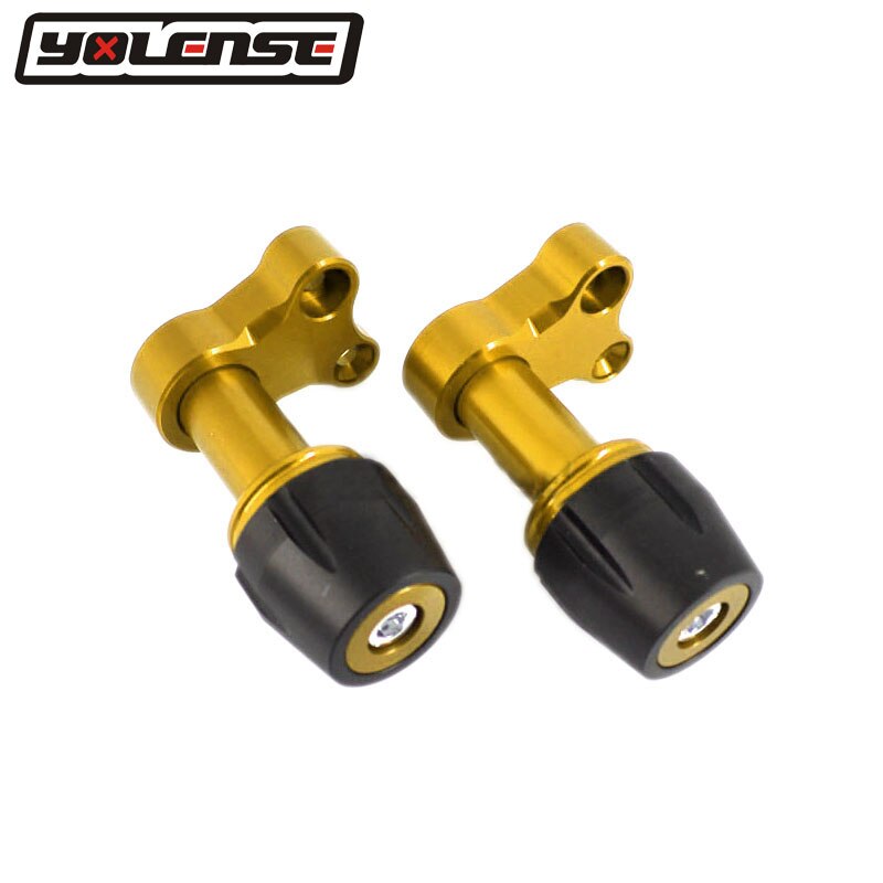 Voor HONDA PCX 125 PCX125 Forza 300 Forza300 Motorcycle CNC Aluminium Verstelbare Uitlaatpijp Frame Sliders Falling Bescherming: Gold