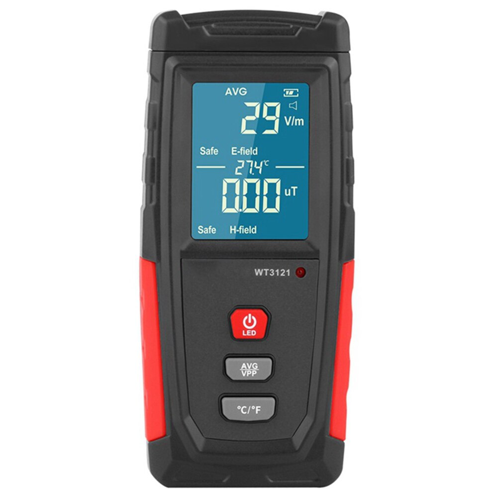 EMF Meter Electromagnetic Radiation Tester Electric Field Electron Magnetic Field Dosimeter Radiation Assessment Detectoor