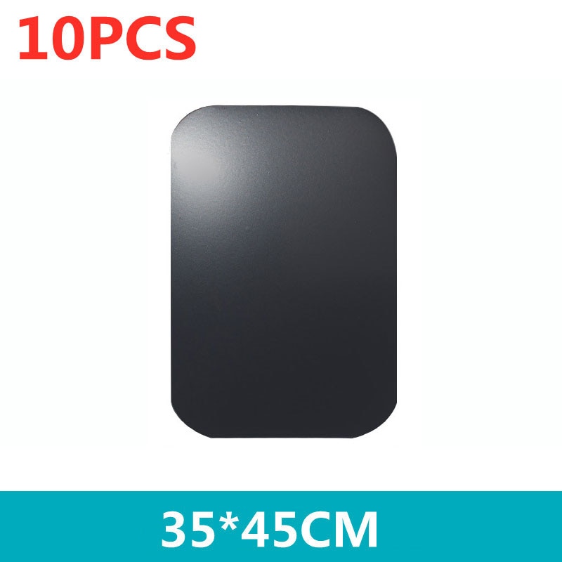 Dunne Metalen Plaat Schijf Voor Magnetische Auto Telefoon Houder Ijzeren Plaat Sticker Schijf Voor Magneet Tablet Bureau Telefoon Auto Mount Rond: WHITE
