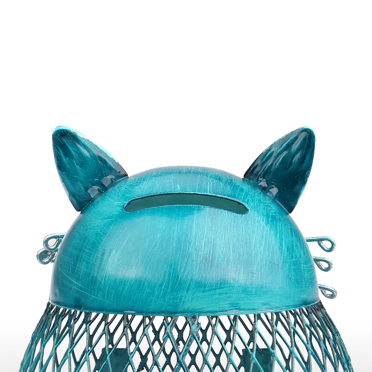 Tooarts kat møntboks kat sparegris dyr ornament ornament jern kunst ornament boligindretning til børn