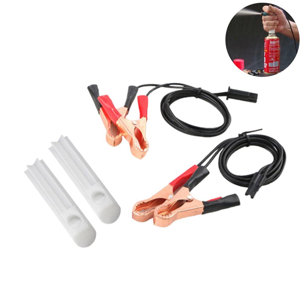 Universal Portable DIY Car Off-Road Fuel Injector Flush Cleaner Adapter Tool Kit DIY Injector Cleaner Adaptor Kit Clean Tool