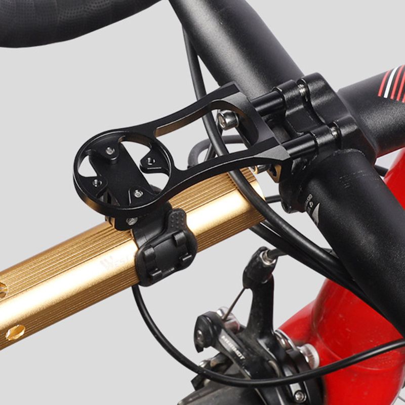 Aluminum Alloy Bike Stem Extension Computer Mount Holder Base Extension Bracket