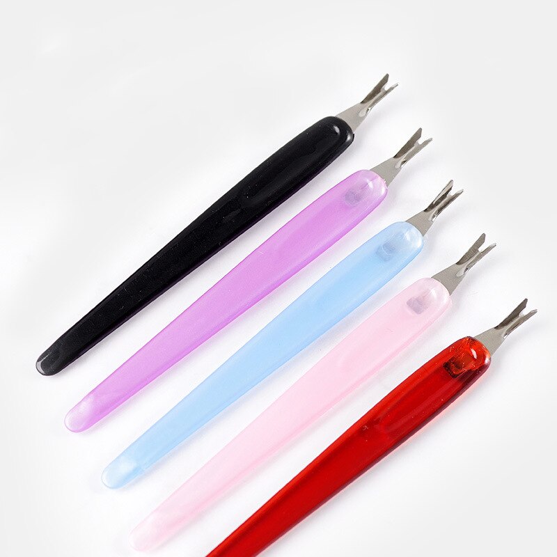5PCS Premium Cuticle Trimmer, Cuticle Remover Applied for Manicure Pedicure, Dead Skin Fork with Stainless Steel U-Shaped Fork