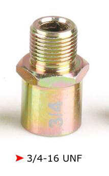 M18 * 1,5 M20 * 1,5 M22 * 1,5 3/4-16 UNF adaptador conectores de montaje para placa tipo sándwich de filtro de enfriador de aceite: Multicolor