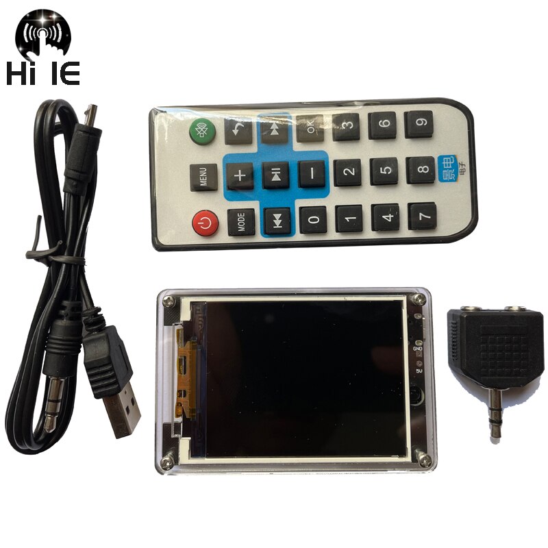 IR240 Color Sound Control Level Light Music Audio Spectrum Indicator Audio Rhythm Light Precision Clock VU Meter