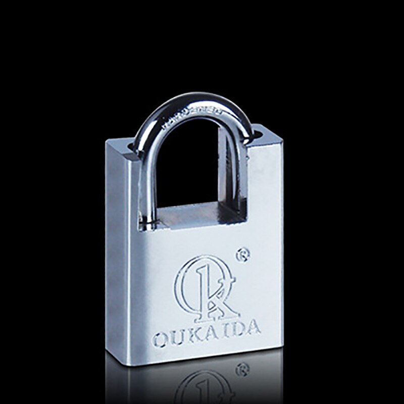 Door padlock, anti-theft padlock, open padlock anti-theft combination lock door locks key lock box