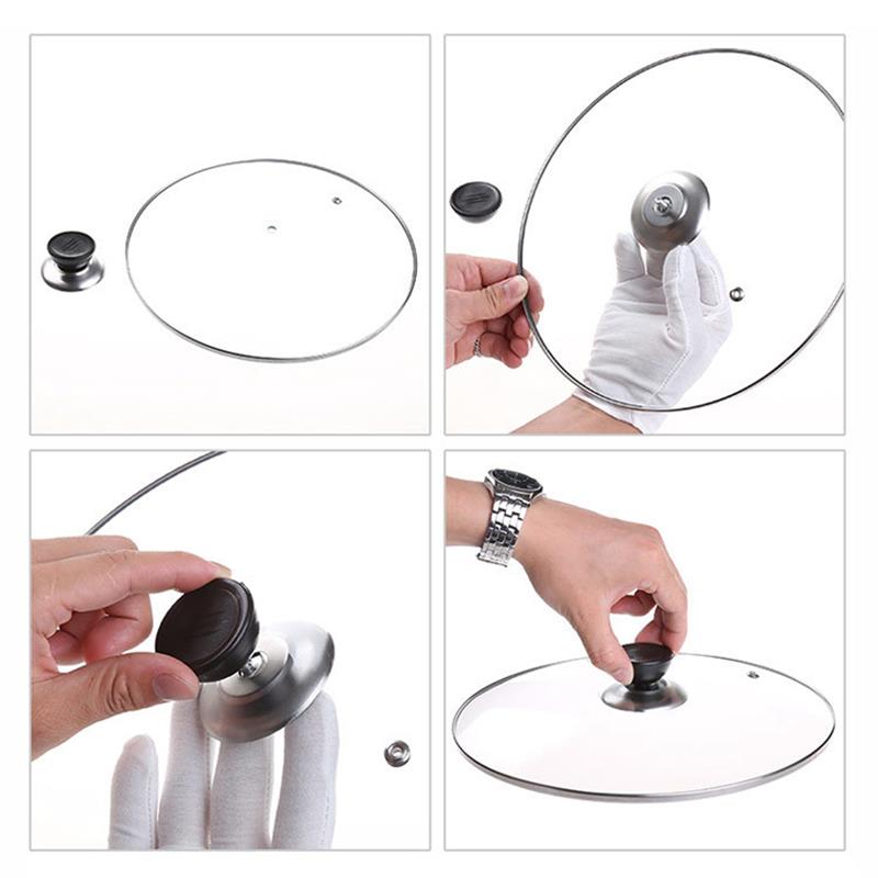 4 stuks universele vervangende keuken kookgerei pot pan deksel handgreep knop handvat deksel pan handvat keukenaccessoires