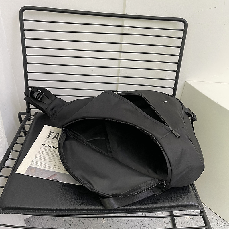 Bolsos bandolera para hombre de gran capacidad, bolso de pecho para hombre, bolso cruzado Unisex de viaje informal, bolso de hombro de almacenamiento de nailon, mochilas para estudiantes