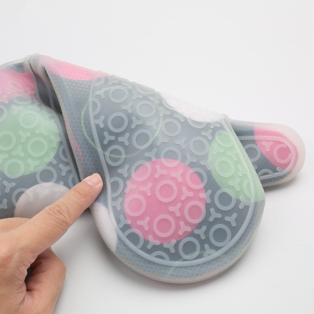 Guantes de Silicona para Cocina, Manoplas Estampadas, Resistentes al Calor, más Gruesas, apto para Microondas, 2 Uds.