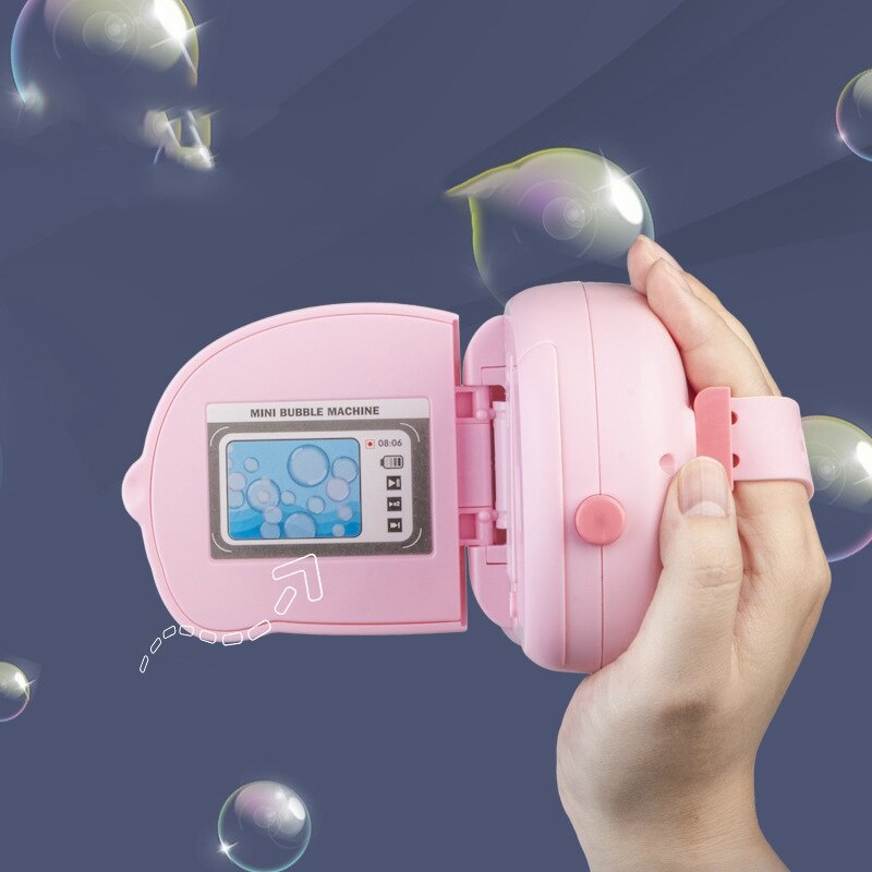 Bubble Machine Muzikale En Verlichting Automatische Bubble Maker Leuke Olifant Bubble Blower Camera Speelgoed Voor Kinderen Jongens Meisjes