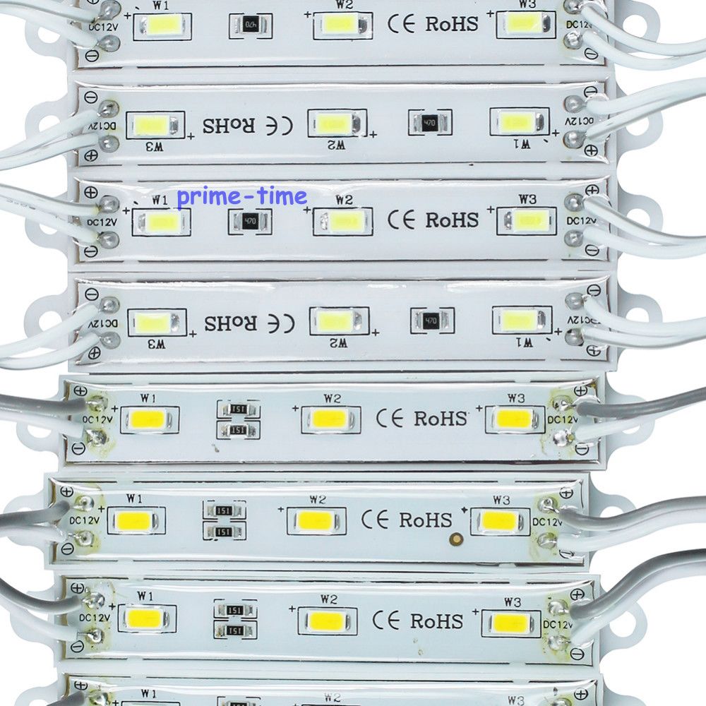 20pcs SMD 5630 LED light module Waterproof LED backlight white Warm white DC12V 1.5W 3 led 45lm/led