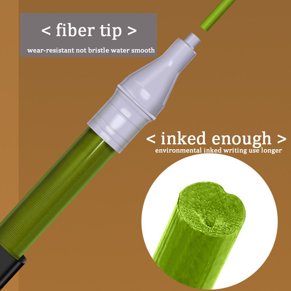 mark pen Painting Double Head colorful Mark Note Pen Set Office Supplies for all kinds of painting#904g40