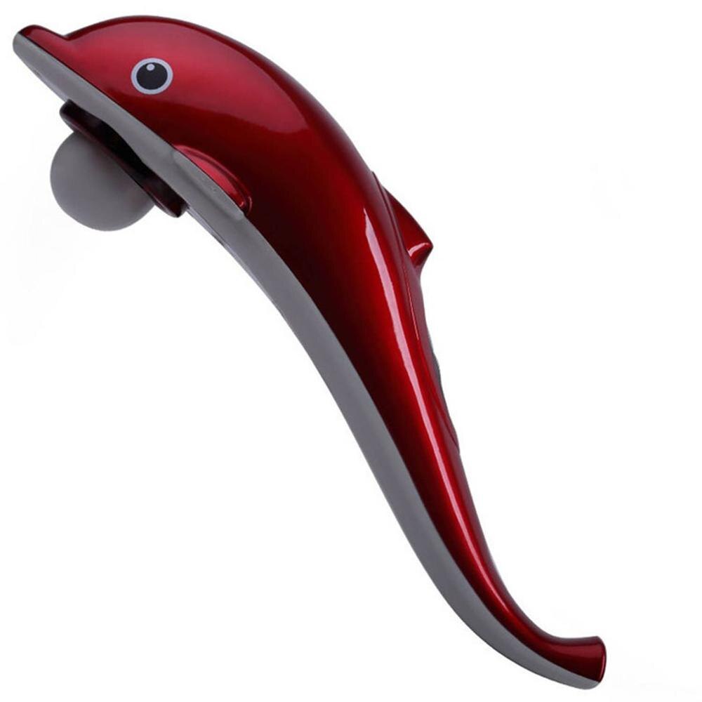 Delfin Massage-Stock Massage Ausrügestochen Elektrische Vibrierende Massagegerät Taille Bein Ganze Körperpflege Gesundheit Monitore: Ursprünglich Titel