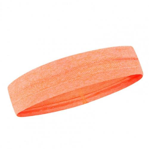 Effectieve Yoga Haarband Hoog-elastische Zorgvuldige Hoofdband Vakmanschap Nylon Athletic Sport Hoofdband Zweetband Voor Fietsen: Oranje