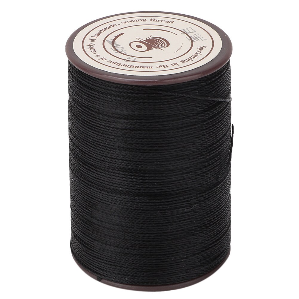 0,45mm 160m/rollen Gewachste Faden Leder NäHenne Wachs Schnur Handarbeit betroffen Handwerk Wachs Gewinde dauerhaft DIY NäHenne themen: Schwarz